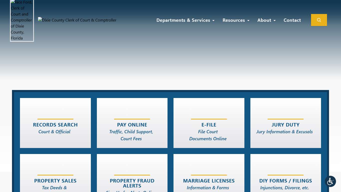 Dixie County Clerk of Court & Comptroller | Barbara Higginbotham